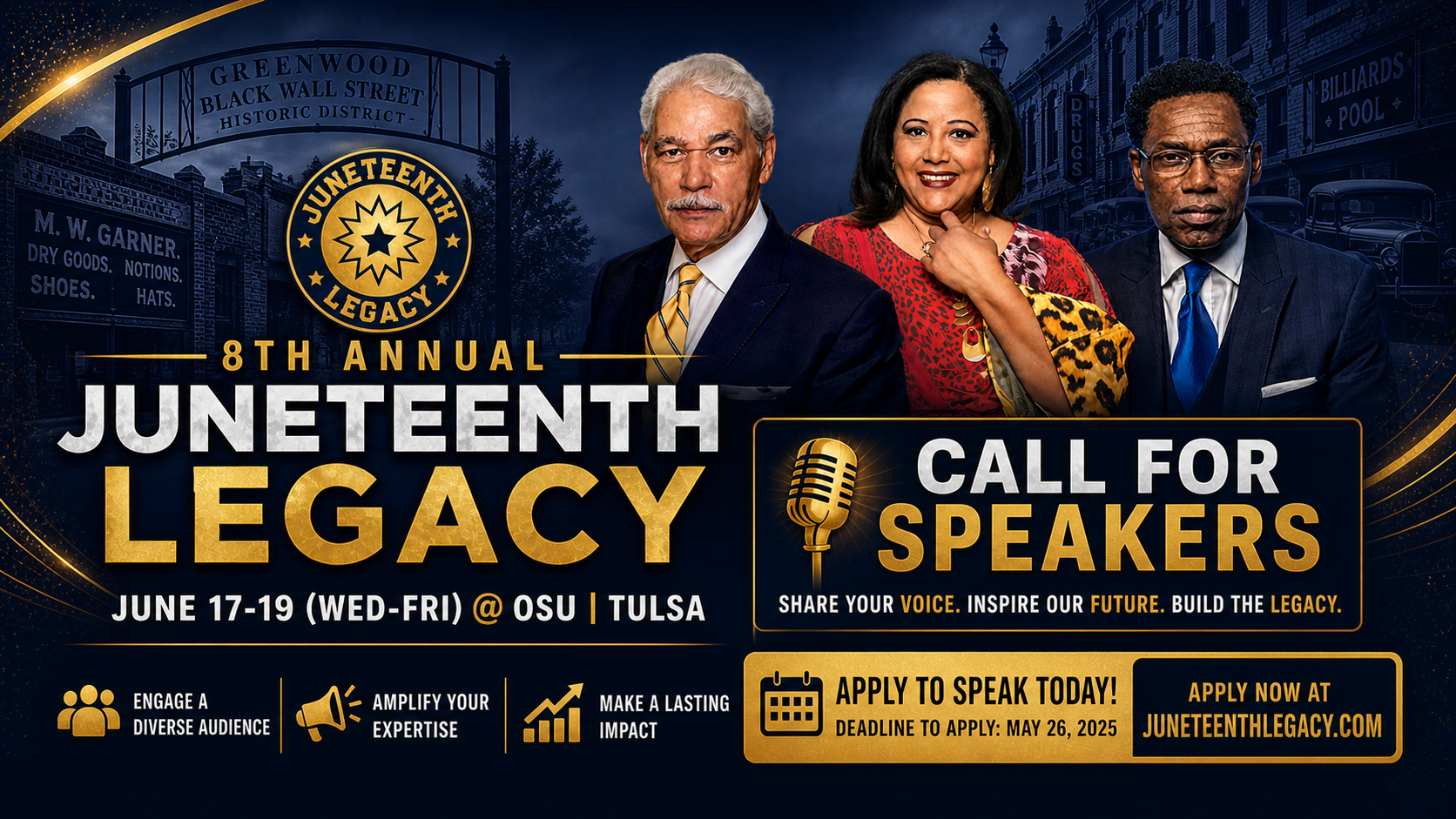 Juneteenth Legacy 2026 Call for Speakers